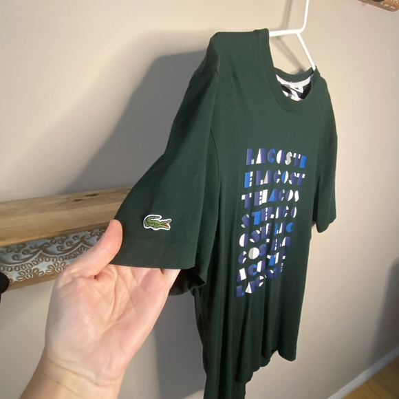 LACOSTE t shirt L - Picture 2 of 5